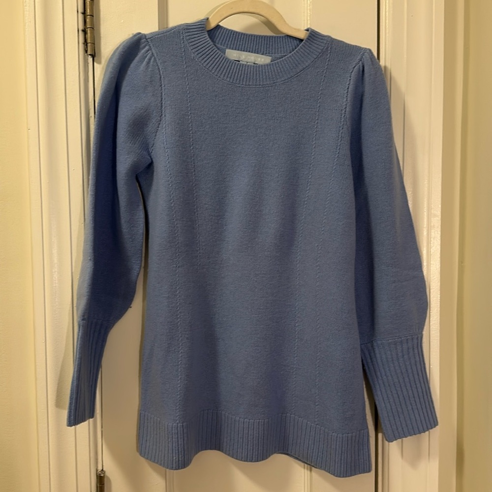 Hill House Silvia Sylvia Sweater Vista Blue Size XS